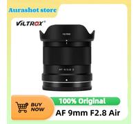 Objectif VILTROX APS-C AF 9mm F2.8 Air, autofocus, grande ouverture, pour appareils photo Sony E, Fujifilm XF, Nikon Z, compatible avec Nikon Z50.