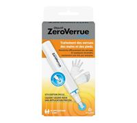 OBJECTIF ZEROVERRUE - Stylo Correcteur Anti-Verrues Pratique et Ciblé pour Peau Lisse - Le Lot De 2