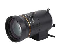 Objectif Zoom Portable, Lentille CS Mount à Automatique 8-50mm 3MP Noir - Zoom Rapide, Compatible Caméras de Sécurité, Surveillance Polyvalente