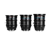 Objectifs 24 mm, 35 mm, 50 mm T2, 75 mm, 100 mm T2.8 Macro Cinéma Plein Format, compatibles avec Les appareils Photo Canon à Monture EF/PL.(EF Mount,24 35 50 T2 Kit)