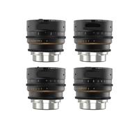 Objectifs cinéma DULENS APO Mini 31 mm, 43 mm, 58 mm et 85 mm T2.4 à focale Fixe, manuels, Grande Ouverture, compatibles avec Les appareils Photo Canon et EF/PL.(4 Lens kit,PL-Mount)
