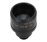 Objectifs de Caméra TéléObjectif, Objectif à Zoom Manuel à Montage F1.6 1/1.8 Pouces M12, Objectif Principal pour Caméra Vidéo de sécurité