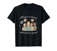 Objectifs de l'équipe Allergique au Drame Accro à l'équipe T-Shirt