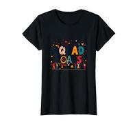 Objectifs de l'équipe : Motivation du Travail d'équipe T-Shirt, Femme, Noir, XL