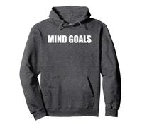 Objectifs mentaux Sweat à Capuche, Unisexe pour Adultes, Chiné Foncé, XL