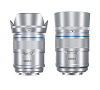 Objectifs SIRUI Sniper 16mm&75mm-Autofocus APS-C F1.2 Grand Angle-Sony E-Mount (A5/A6/FX30/ZV-E10)-Argent-Set de 2,AS-2S-ES