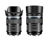 Objectifs SIRUI Sniper 16mm&75mm-Autofocus APS-C F1.2 Grand Angle-Sony E-Mount (A5/A6/FX30/ZV-E10)-Noir-Set de 2,AS-2S-EB