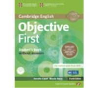 Objective First For Spanish Speakers Student'S Pack With Answers (Student'S Book With Cd-Rom, Workbook With Audio Cd) 4Th Edition - Capel, Annette,Sharp, Wendy Capel, Annette, Sharp, Wendy (Auteur)