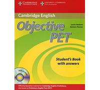 Objective PET Student's Book with answers with CD-ROM
