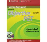 Objective PET Student's Book without Answers with CD-ROM