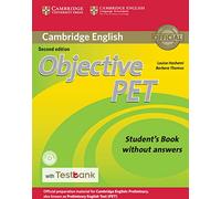 Objective PET Student's Book without Answers with CD-ROM with Testbank