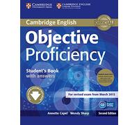 Objective Proficiency Student's Book Pack (Student's Book with Answers with Downloadable Software and Class Audio CDs (2))-