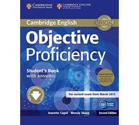 [(Objective Proficiency Student's Book Pack (student's Book with Answers with Downloadable Software and Class Audio CDs (2)))] [ By (author) Annette Capel, By (author) Wendy Sharp ] [October, 2013]