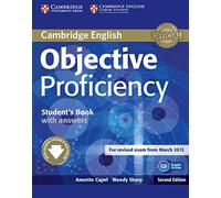Objective Proficiency – Livre de l'élève avec réponses et logiciel téléchargeable