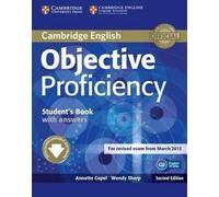 Objective Proficiency Student's Book with Answers with Downloadable Software (en anglais)