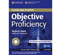 Objective Proficiency – Livre de l'étudiant sans corrigés – Klett Verlag