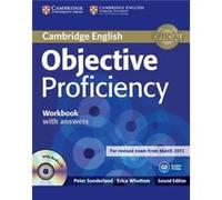 Objective Proficiency Workbook With Answers With Audio Cd (Paperback) Peter Sunderland, Erica Whettem (Auteur)