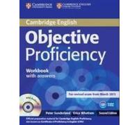 Peter Sunderland – Objective Proficiency – Cahier d'exercices avec corrigés et CD audio – Poche