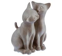 Objet déco Couple de Chat en Résine - Atmosphera