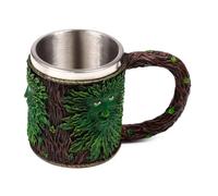 Objet décoratif chope homme arbre Puckator Marron 10x15,5x9,5 cm