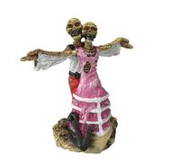 Objet décoratif crâne de pirate explosé Aqua Della Doré 7,2x6x7,8 cm