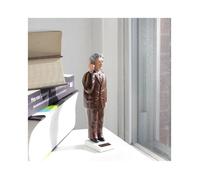 Objet décoratif - Kikkerland - Einstein Solaire - Multicolore - Plastique - Extérieur