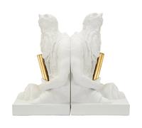 Objet décoratif Mauro Ferretti Book End Poseidone Blanc 25,5x15x22,3 cm