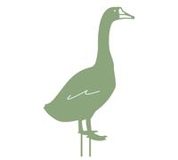 Louis Moulin Figurine à piquer Oie - 50x34 cm - vert clair Vert G