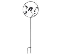 Louis MOULIN - Objet décoratif oiseau - époxy résistante UV/gel - 35x122,5 cm - Gris