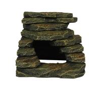 Objet décoratif pilier Terra Della Gris 15,3x15,4x12 cm