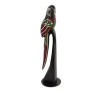 Objet décoratif Pole To Pole Mosaic Parrot M Multicolore 15x15x59 cm