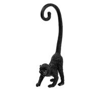Objet décoratif Singe Noir en résine H 41 cm - Atmosphera
