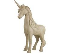 Décopatch Support XXL en papier mâché brun XLA21O 46,5x36x100 cm Licorne