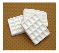 Objet En Plâtre Gourmandise Gaufre