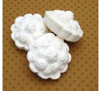 GRAINE CREATIVE Objet en plâtre Gourmandise Tartelette Framboise