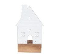 Deko-Shop-Hannusch Maison en pain d'épice avec roues Lichthazs Tea
