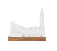 Objet lumineux Silhouette de la ville de Hambourg Roues - 4045289922175