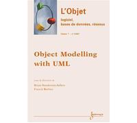 objet modelling with uml l'objet logiciel bases de donnees reseaux Volume 7 N°3 2001 - Henderson-Selle - Hermes Science Publications - broché - Etude