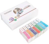 Objets biologiques préparés pour microscope, set de 35 pièces, construction en verre durable, préparations prêtes à l'emploi