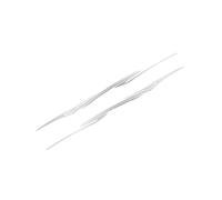 Objets de décoration Autocollants En Vinyle À Rayures Graphiques De Taille Pour Hyundai Kona, Accessoires De Décoration Automobile(Matt Silver)