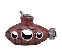 Objets déco aquarium Accessoires pour aquarium Maison poissons aquarium Statue aquarium décor Pierre artificielle aquarium Caverne aquarium poissons Château aquarium décoratif Ruine antique aquarium T