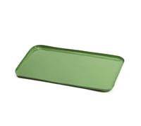 Objets décoratifs - Nature & Découvertes : Plateau de service artisanal en métal émaillé - 49 x 26 cm