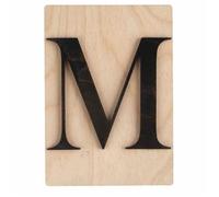 Objets décoratifs - Non spécifié - Lettres en bois déco - 14,9 x 10,5 cm - Style contemporain - Intérieur