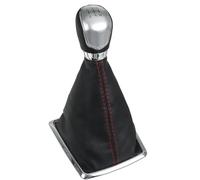Objets Décoratifs Pommeau De Levier De Vitesse 5/6 Vitesses Avec Cache-poussière Pour Ford Focus 2005-2008(Silver)