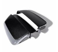 Objets Décoration 1 Paire De Coques De Rétroviseurs Latéraux En Fibre De Carbone Pour BMW E60 E61 F10 F11 F06 F12 F13 F01 F02, Noir Brillant(Carbon Fiber)