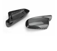 Objets Décoration 1 Paire De Couvercles De Rétroviseurs Latéraux En Fibre De Carbone Noir Brillant Pour BMW E46 E65 E66 330Ci 745i 750i 750Li(Carbon Fiber)
