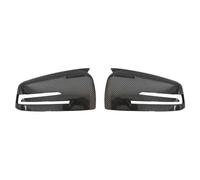 Objets Décoration Couvercle De Rétroviseur Latéral En ABS Carbone Pour Benz ABCES CLA GLA GLK Classe W176 W246 W204 W212 W221 C177(Carbon fiber pattern)