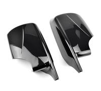 Objets Décoration Couvercle De Rétroviseur Latéral Noir Pour BMW Série 3 E46 E39 4 Portes 1998-2005(Black)
