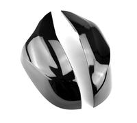 Objets Décoration Pour BMW X3 X4 X5 X6 F25 F26 F15 F16 2014 2015 2016 2017 2018 Couvercle De Rétroviseur Latéral Motif Fibre De Carbone(Bright black)