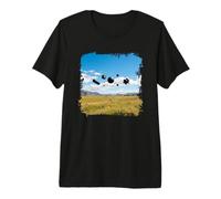 Objets flottants Ciel Surréaliste Paysage Mystère Graphique T-Shirt Haut de Gamme